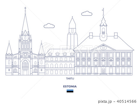 Tartu City Skyline, Estonia 40514566