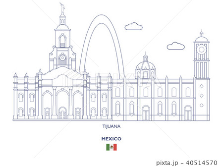 Tijuana City Skyline, Mexico Tijuana City Skyline, Mexico 40514570