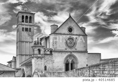 The Basilica of Saint Francis of Assisi, Italy The Basilica of Saint Francis of Assisi, Italy 40514685
