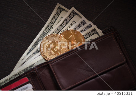 dollars, bitcoin and ether 40515331