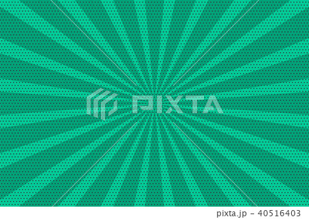 Pop art vintage radial halftone background Pop art vintage radial halftone background 40516403