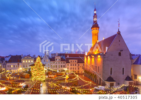 Christmas Market in Tallinn, Estonia 40517305