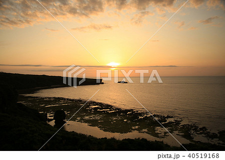 夕陽 沖永良部島 夕陽 沖永良部島 40519168