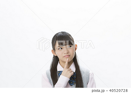 考える女子校生 考える女子校生 40520728