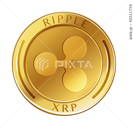 Golden coin on white background Golden coin on white background 40521759