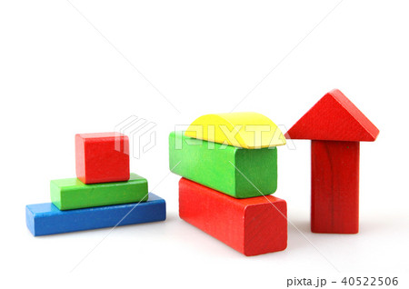 building blocks isolated on white background building blocks isolated on white background 40522506