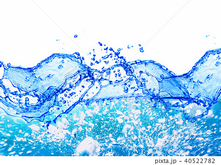 水しぶきのイラスト素材 40522782 Pixta