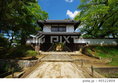 土浦城の太鼓櫓門 40522809