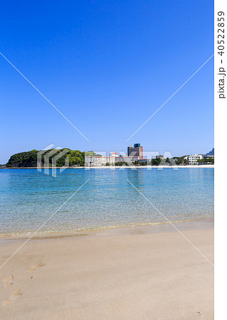 早朝の白良浜　和歌山県 40522859