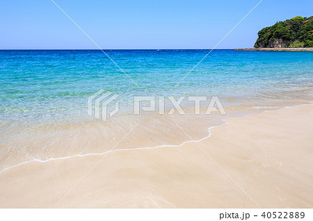 早朝の白良浜　和歌山県 40522889