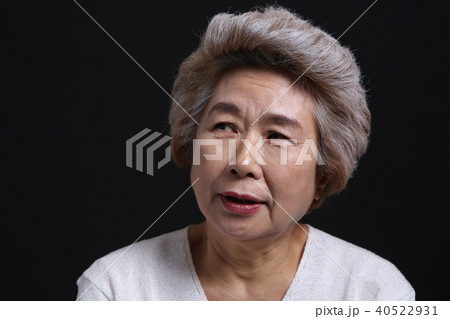 高齢者 老人 顔 40522931