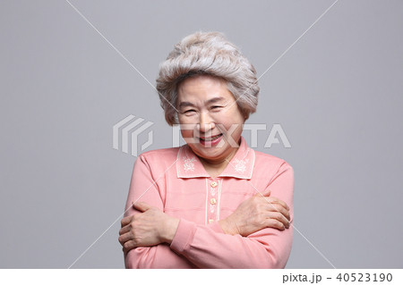 韓国人 高齢者 老人 40523190