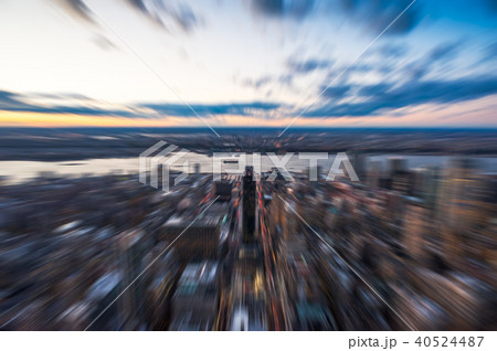 New York Manhattan aerial view New York Manhattan aerial view 40524487