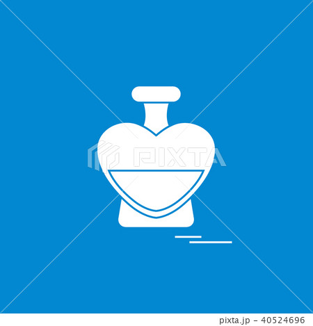 perfume bottle in the shape of heart 40524696