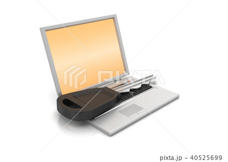 laptop on key laptop on key 40525699
