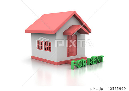 Real estate concept House for rent 40525949
