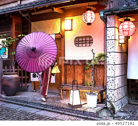 芸者 ゲイシャ 芸者さん 40527181