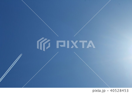 飛行機雲 飛行機雲 40528453