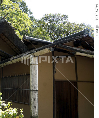 雨樋 茶室 竹製 文化財 雨樋 茶室 竹製 文化財 40528794