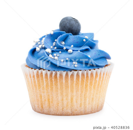 Tasty colorful cupcakes on white background Tasty colorful cupcakes on white background 40528836
