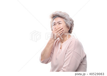 高齢者 老人 表情 40529063