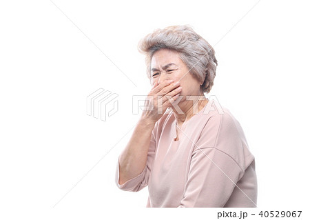 高齢者 老人 表情 40529067