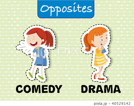 Opposite Word on Green Background Opposite Word on Green Background 40529142