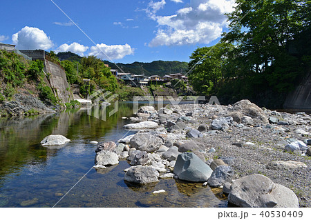 下仁田ジオパーク 青岩公園から鏑川下流方向を望む 下仁田ジオパーク 青岩公園から鏑川下流方向を望む 40530409