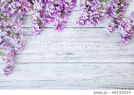 green on a wooden background 40530934