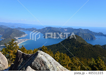 三重県尾鷲市　おちょぼ岩からの眺望 40531335