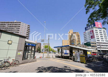 名古屋市熱田区都市風景 旗屋町交差点 名古屋市営地下鉄 神宮西駅 2番出入口 名古屋市熱田区都市風景 旗屋町交差点 名古屋市営地下鉄 神宮西駅 2番出入口 40532080