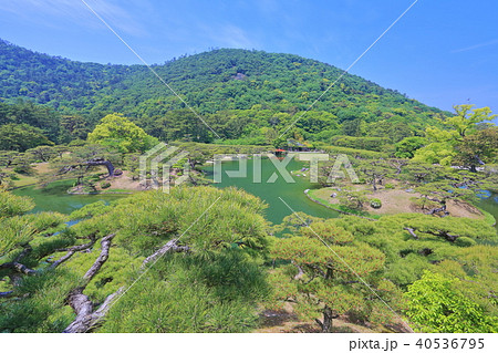 新緑の栗林公園 新緑の栗林公園 40536795