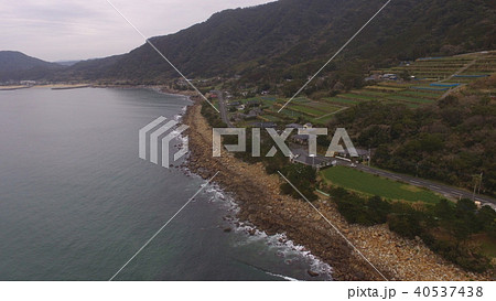 大隅半島 西岸〜ドローンで空撮（鹿児島県肝属郡南大隅町） 40537438