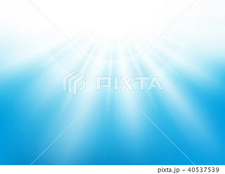Center sunburst light effect on nice blue sky Center sunburst light effect on nice blue sky 40537539