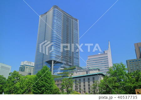 新緑と東京ミッドタウン日比谷 新緑と東京ミッドタウン日比谷 40537735
