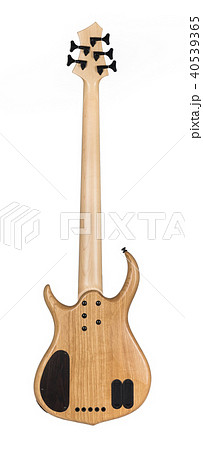 Back Side of Electric Bass Guitar 40539365