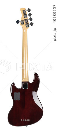 Back Side of Electric Bass Guitar 40539557