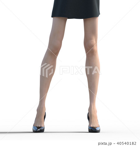 レッグケアイメージ 綺麗な女性の脚 perming3DCGイラスト素材 レッグケアイメージ 綺麗な女性の脚 perming3DCGイラスト素材 40540182