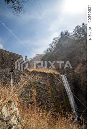 榛名川上流　砂防堰堤　九十九岩 40540624
