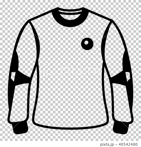 Shirt goalkeeper icon, simple black style Shirt goalkeeper icon, simple black style 40542480