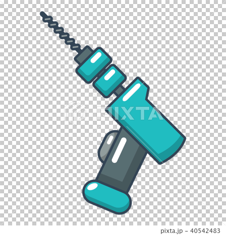 Medical drill icon, cartoon style. Medical drill icon, cartoon style. 40542483