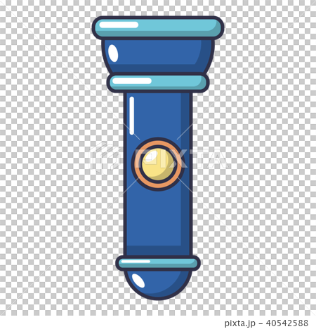 Flashlight icon, cartoon style 40542588