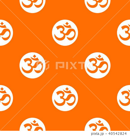 Symbol Aum pattern seamless Symbol Aum pattern seamless 40542824