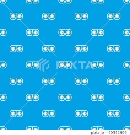 Game glasses pattern seamless blue 40542996