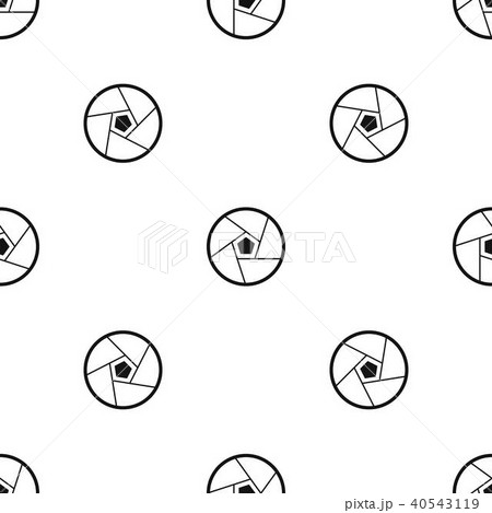 Photographic lens pattern seamless black Photographic lens pattern seamless black 40543119