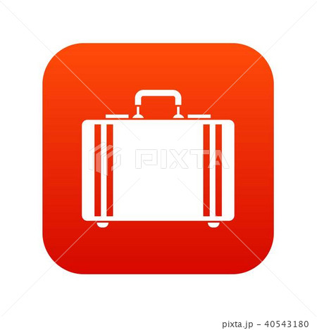 Diplomat icon digital red Diplomat icon digital red 40543180