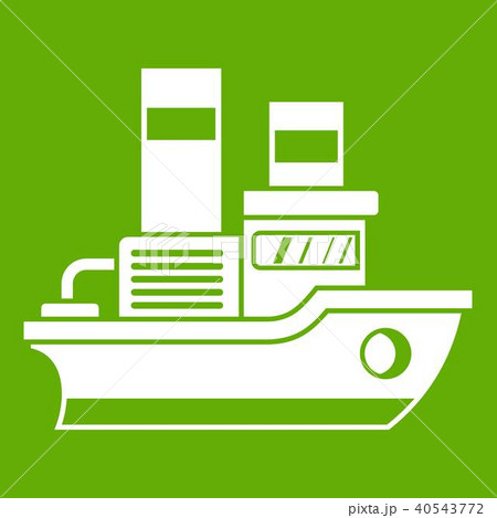 Small ship icon green Small ship icon green 40543772