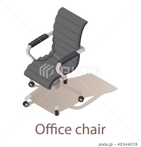 Office chair icon, isometric style. Office chair icon, isometric style. 40544078