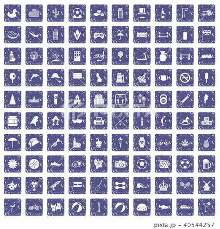 100 ball icons set grunge sapphire 100 ball icons set grunge sapphire 40544257