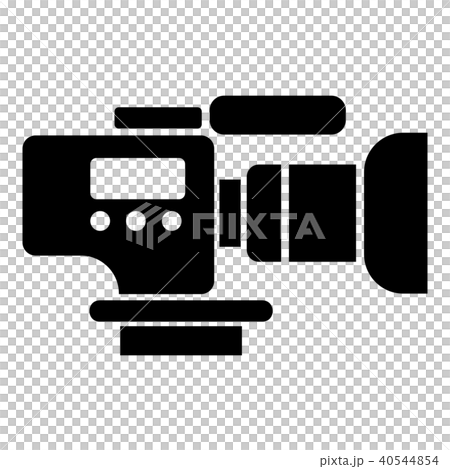 Tv camera icon, simple black style Tv camera icon, simple black style 40544854